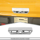 For 2021-2024 Ford Bronco Sport ABS Chrome Rear Door Tailgate Handle ​Cover Trim (For: 2023 Ford Bronco Sport Big Bend)