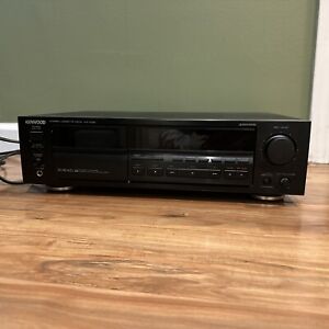 Kenwood KX-7030 3-head Dual Capstan Cassette Deck Dolby B/C, Tested, Working
