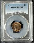 1903- Philadelphia Indian Head Cent 1C PCGS MS63RB