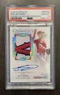 2022 Reid Detmers Rookie Patch Auto Flawless Logo GAME USED 25/25 PSA 10 POP 1