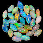 Natural Fire Ethiopian Opal Marquise Cabochon Gemstone 5 Ct. Lot 10X5 mm GO-16
