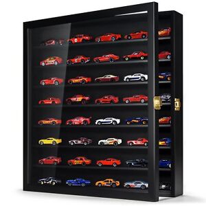 Model Car Display Case 1/64 Scale Diecast Wall-Mounted for Mini Toys and Small