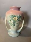 Vintage Hull Wildflower Art Pottery Double Handled Floral Decorated 9-1/2