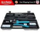 16 Mt Hydraulic Wire Terminal Crimper W/13 Dies Battery Cable Lug Crimping Tool