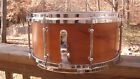 Hand Crafted 6.5 X 14 Snare/ Solid - Vintage Maple  Re-Rings