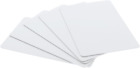 100 Pack - Premium Blank PVC Cards for ID Badge Printers - Graphic Quality White