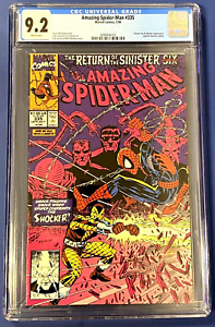Amazing Spider-man #335 1990 Erik Larsen Cover CGC 9.2 NM-
