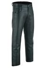 Men's Genuine Leather Pant Jeans Style 5 Pockets Motorbike Tan Black Party Pants