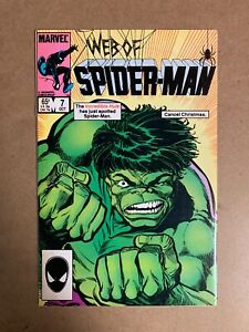 Web of Spider-Man #7 - Oct 1985 - Vol.1 - Direct Edition - (907A)