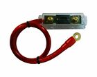 100 Amp ANL Fuse Holder Fuseholder Inline Block Battery Install Kit 0 GAUGE 1 FT