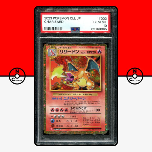 Pokemon PSA 10 Charizard Classic Holo 003/032 CLL Base Set Collection Japanese