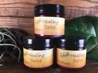 Healing Salve 2oz Tin Non-Greasy Great 4 Extremely Dry Hands or Cracked Heels