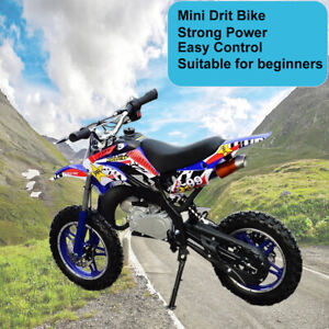 Kids Gas Mini Dirt Bike Motorcycle 49cc 2-Stroke Mini Off-Road Sports Ride