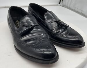 Florsheim Imperial Wingtip Loafers Tassel Black Men's 12D. Made In USA