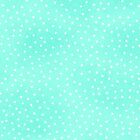 Fabric Dots White on Baby Turquoise Flannel 1/4 yard 9527AE-11