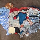 Baby Boy Clothes Lot of 40 - NB, 0-3M, 3-6M