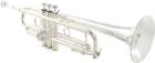 Bach LR180 Stradivarius Professional Bb Trumpet - Silver-Plated with 72 Bell and