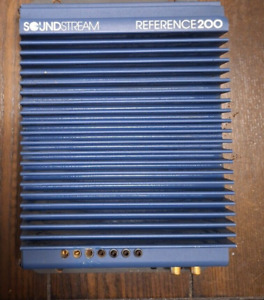 New ListingSoundstream Reference 200 Car Audio Amplifier Collectible Old School