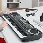 61 Key Music Electronic Keyboard Electric Digital Piano Organ w/ Stand & Mic
