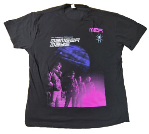 My Chemical Romance Shirt Space Purple Danger Days Planets Rare Vintage 2010