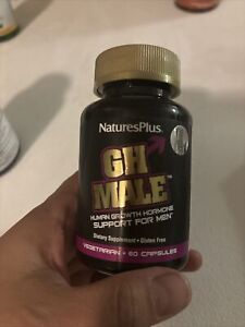 Nature's Plus GH Male Hormone Boost For Men 60 Caps New Sealed - Exp. 05-2026