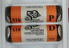 2004 P & D Texas - US Mint Rolls - State Quarter Roll - 2 rolls