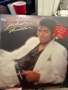 extreme Rare Michael Jackson – Thriller Vinyl LP, 1982 Epic–38112, 1st US Press
