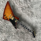 Custom Explore Electric Guitar Sunburst Flamed Maple Top Gold Hardware Guitar