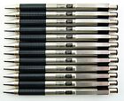 Zebra Ballpoint Pens F301 12pc Lot Fine 0.7mm Point Black Ink Stainless Steel