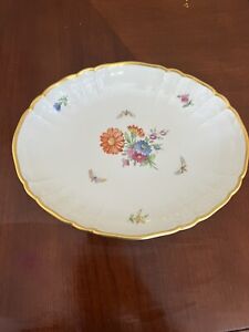 KPM vintage  Porcelain  Floral Plate