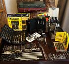 Large Lot of Machinist Tools Lathe Mill Drill Bits, Indexes, Sets & More