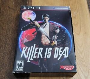 Killer is Dead Limited Edition PS3 Playstation 3 Box, Book, Music Only - NO GAME