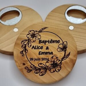 wedding favors for guests, Customized  Wood Makeup Hand Bottle Opener(25 pieces)