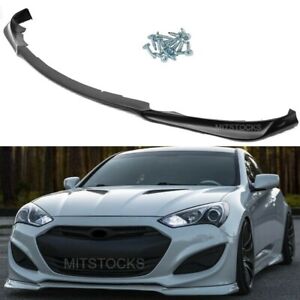 FOR 2013 2014 2015 2016 GENESIS COUPE KS STYLE ADD-ON FRONT BUMPER LIP SPOILER