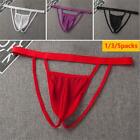 Men Underwear G-String Thongs Jockstrap Briefs Bulge Pouch Panties Underpants