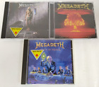 Megadeth CDs - Rust In Peace, Countdown To Extinction, Greatest Hits K Y929