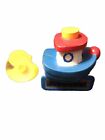 RARE!  Vintage 1989 Safety 1st Tug Boat  Bath Toy Thermometer & Suction Cup Duck