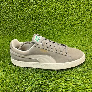 Puma Suede Classic Plus Mens Size 12 Gray Athletic Shoes Sneakers 352634-66