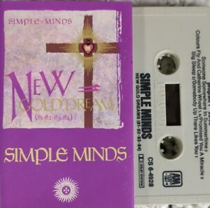 SIMPLE MINDS - New Gold Dream: Rare Cassette Tape '80s New Wave Pop
