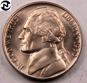 1950 Jefferson Nickel ~ Gem BU ~ Better Date ~ 1 Coin