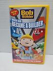 VHS When Bob Became a Builder. Bob the Builder. Tested