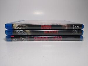 Blu ray Lot of 3: Horror Movies. Outpost, Zombie Night, Survival Of The Dead.