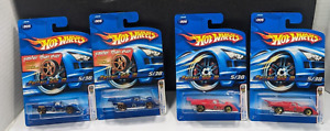 Hot Wheels 2006 First Editions Ferrari 512M RED & BLUE Lot Of 4