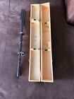 1930  Vintage J. W. Fecker Rifle Scope 10X power with mounts and Box