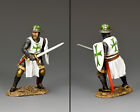 KING & COUNTRY MEDIEVAL KNIGHTS & SARACENS MK180 LAZARIST SERGEANT AT ARMS MIB