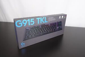 Logitech G915 TKL Lightspeed Mechanical Gaming Keyboard - Black - NEW SEALED