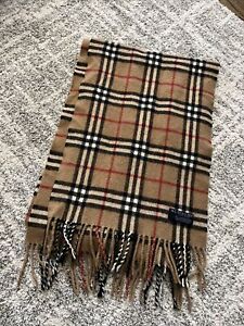 burberry happy scarf lambswool double length