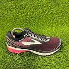 Brooks Ghost 10 Women Size 8.5 Black Athletic Running Shoes Sneakers 1202461B067