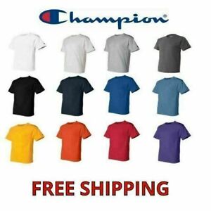Champion Men's 100% Cotton T-Shirt T425 T525C Tee Choose Size and Color S-3XL