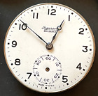 Antique Ingersoll Reliance 16s Pocket Watch Movement Parts/Repair 7j USA